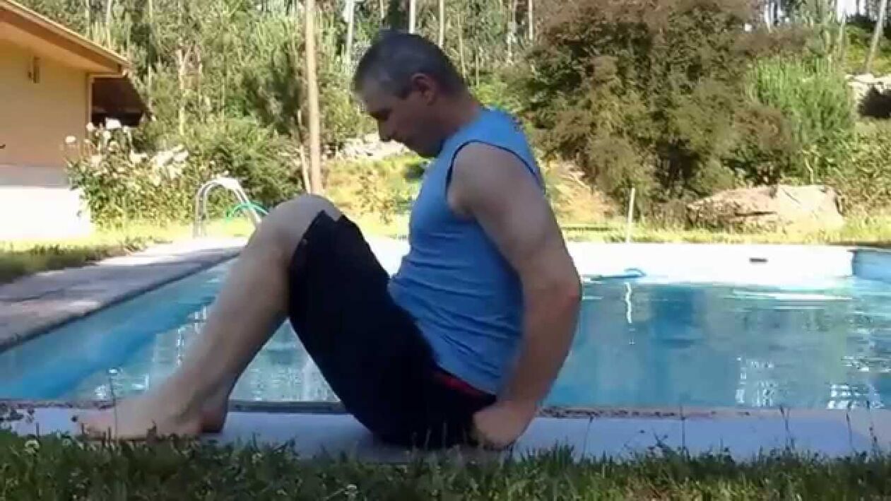andando nas nádegas com prostatite